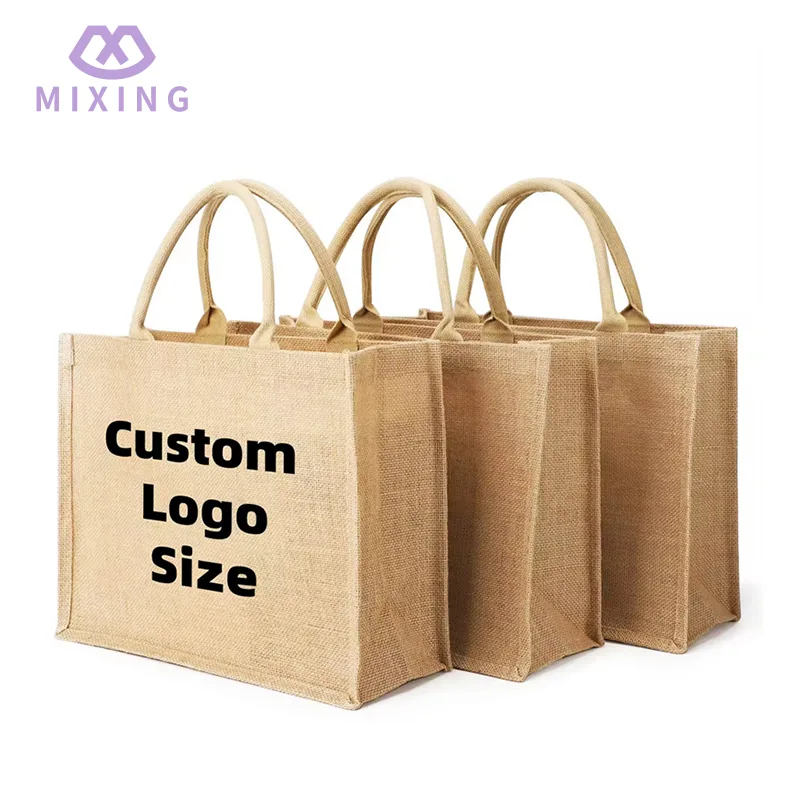 Mainstream -Druckprozess von Jute Bag - Bildschirmdruck