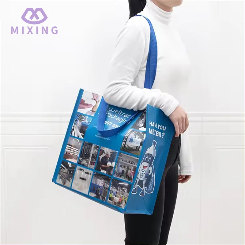 RPET Laminated Tote Bags