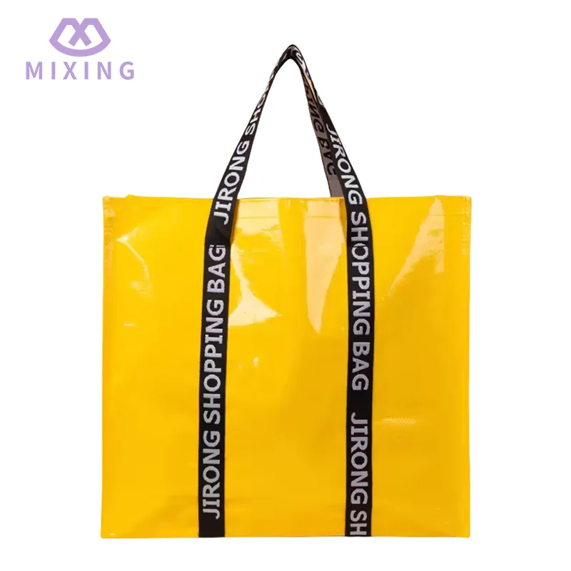 Große Einkaufstasche aus PP-Gewebe für Damen